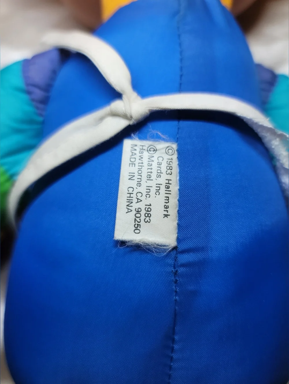 Vtg 80’s Rainbow Brite 18” Plush Doll Hallmark Mattel Original 1983 1st Release